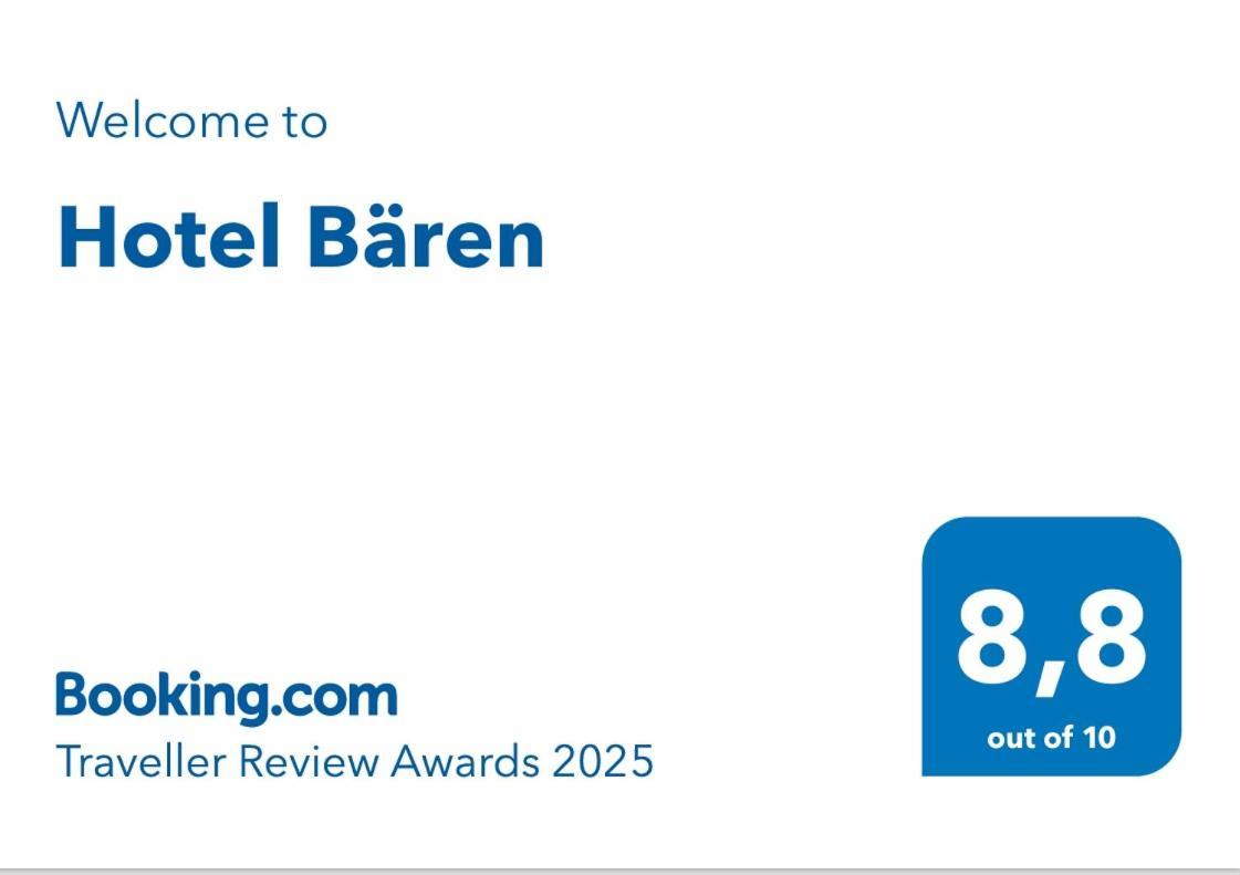 Hotel Bären Sumiswald Exteriör bild